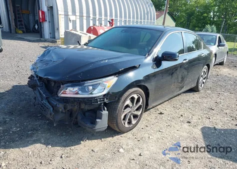 2016 Honda Accord Ex-L from USA, damaged, VIN 1HGCR2F9XGA213855